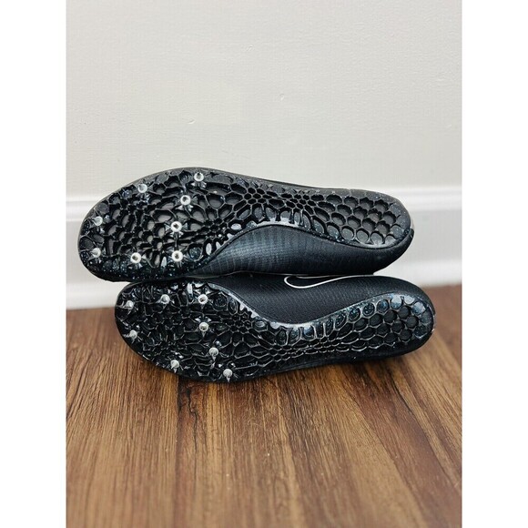 Nike Zoom Ja Fly 3 Black & Iridescent Elite Track Spikes Shoes ~Sz 12 - Picture 7 of 11